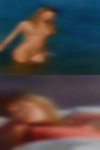 Naked woman masturbating